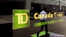A TD Canada Trust branch is shown in the financial district in Toronto on Tuesday, August 22, 2017. THE CANADIAN PRESS/Nathan Denette