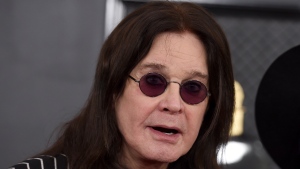 Ozzy Osbourne arrives at the 62nd annual Grammy Awards at the Staples Center on Jan. 26, 2020, in Los Angeles. Osbourne announced the cancellation of his 2023 tour dates in the UK and continental Europe, in a statement issued on early Wednesday, Feb. 1, 2023. (Photo by Jordan Strauss/Invision/AP, File)