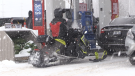 Kevin Hagen, Mid Ontario Snowmobile Trails manager, said nearly 75 per cent of snowmobile trails are open in Simcoe County. (Rob Cooper/CTV News)