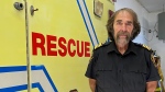 Fire Chief Greg Partridge of Dorchester Fire and Rescue is pictured on Feb. 1, 2023. (Alana Pickrell/CTV) 
