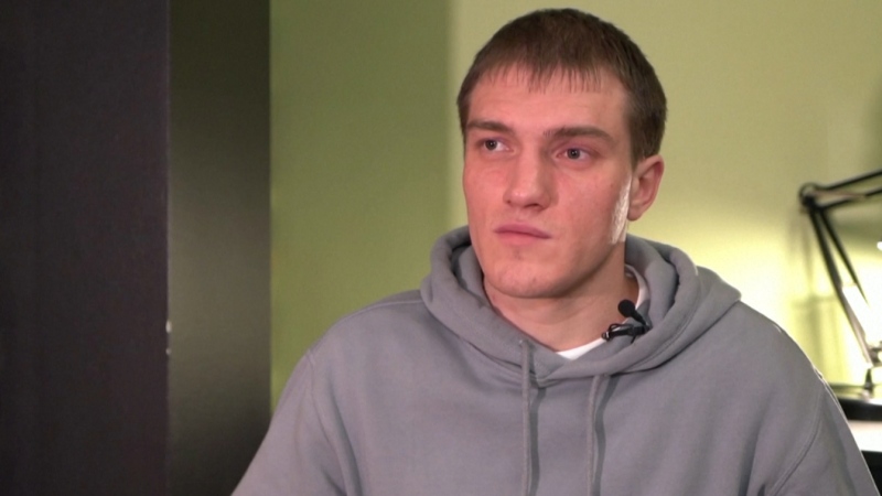 Andrei Medvedev, ex-Wagner group member, says he's sorry for fighting in Ukraine. (Reuters)