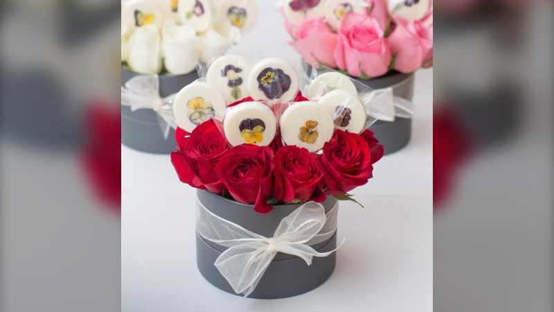 Flour and Flower's petal pops will be featured in the Grammy gift bags. (Source: Madison L.E. Photography)