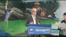 B.C.'s mental health and addictions minister, Jennifer Whiteside, announced the province's plan to add Integrated Children and Youth teams to seven school districts during a news conference at Mission Youth Centre on Feb. 2, 2023.