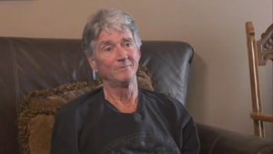 Brian Hodgkinson is suing his former employers, SaskPower, then SaskEnergy because they think his exposure to gas at work led to his leukemia. (Chad Hills/CTV News)
