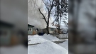 Saskatoon fire crews responded to a potential house fire on Avenue H North. (Saskatoon Fire Department)