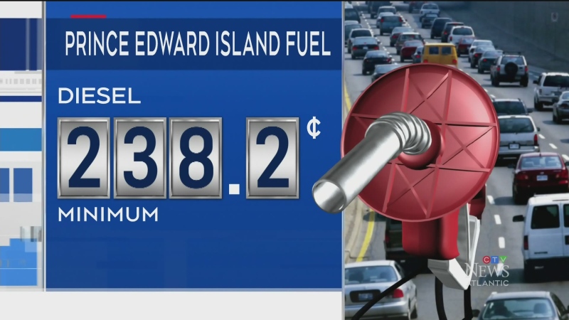 Gas prices are up across the Maritimes