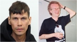 Robert Robin Cropearedwolf, seen on the left, is wanted for the death of Michael Finlay, pictured on the right, in Toronto. (Supplied)