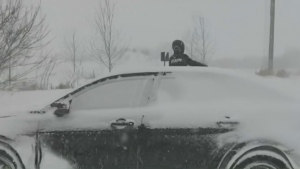 Snow forces OPP to shut down roads