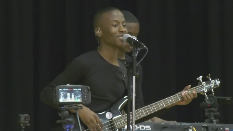 Melisizwe Brothers perform at local school