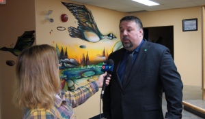 The Canadian Mental Health Association Cochrane-Temiskaming will operate the permanent 'Safe Health Site Timmins' upon receiving approval from the federal and provincial governments. Officials are optimistic that will happen within six to nine months. (Lydia Chubak/CTV News Northern Ontario)