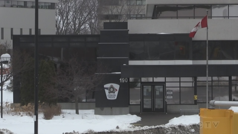 Greater Sudbury Police Service headquarters on Brady Street. January 2021. (CTV Northern Ontario)