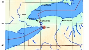 A 4.2-magnitude earthquake struck Buffalo, N.Y. on Feb. 6, 2023. (Earthquakes Canada)