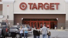 In this photo made Sunday, Oct. 5, 2009, shoppers at the Target store location in Salem, N.H. (AP Photo/Charles Krupa)