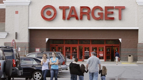 In this photo made Sunday, Oct. 5, 2009, shoppers at the Target store location in Salem, N.H. (AP Photo/Charles Krupa)