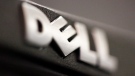 The Dell logo on a computer in Philadelphia, on Aug. 15, 2011. (Matt Rourke / AP)