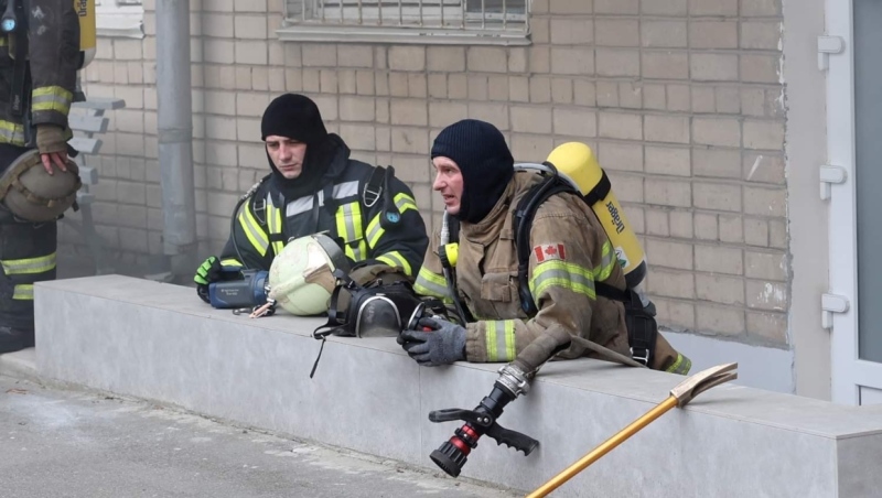 Firefighter Aid Ukraine is an organization that helps emergency first responders, hospital staff and aid workers in Ukraine. (courtesy to Firefighter Aid Ukraine)