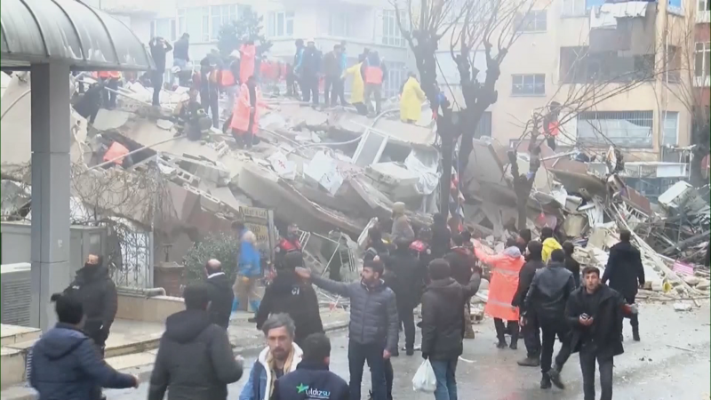 Thousands of people were killed after a two earthquakes hit Turkiye and Syria on Feb. 6, 2023.