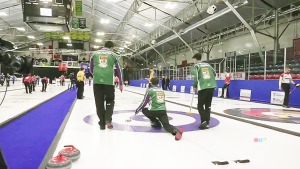 The best young curlers from across the country are putting their skills to the test in Timmins this week at the 2023 U18 Curling Championship. (Photo from video)