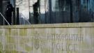 London Metropolitan Police service headquarters in London, on Jan. 17, 2023. (Alastair Grant / AP)