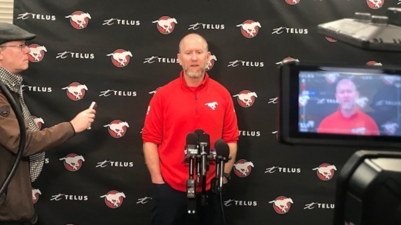 Calgary Stampeders general manager Dave Dickenson says he has been in touch with linebacker Jameer Thurman's agent.