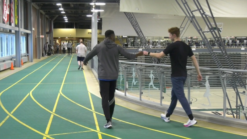 WATCH: An Olympic sprinter from Nigeria is in his second season with the University of Regina track and field team. Brit Dort has more.