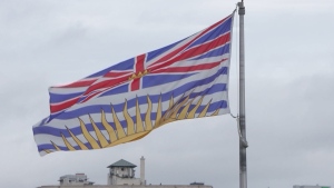 The flag of British Columbia is seen in this file photo. (CTV)