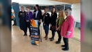 The 2023 Women of Excellence honourees are seen in London, Ont. on Feb. 8, 2023. (Bryan Bicknell/CTV News London)