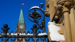 The Peace Tower is pictured on Parliament Hill in Ottawa on Tuesday, Jan. 31, 2023. THE CANADIAN PRESS/Sean Kilpatrick
