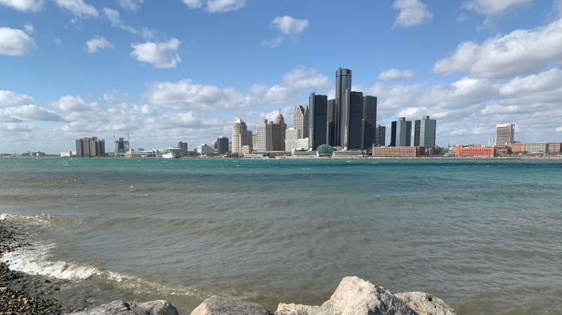 Historian Kimberly Simmons is working to get the Detroit River to become a designated UNESCO Heritage site. Pictured in Windsor, Ont. on Wednesday, February 15, 2023. (Chris Campbell/CTV News Windsor)