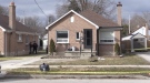 London police are investigating after a possible shooting incident on Langmuir Avenue in London, Ont. on Feb. 21, 2023. (Daryl Newcombe/CTV News London)