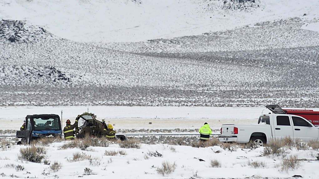 Nevada medical flight crash