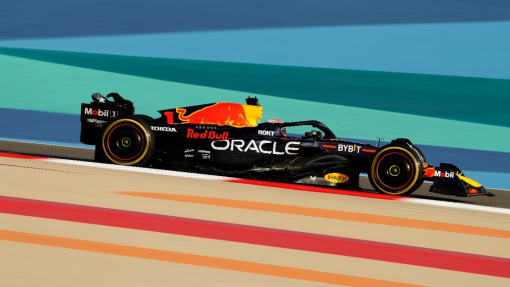 Max Verstappen's Formula 1 car in 2023