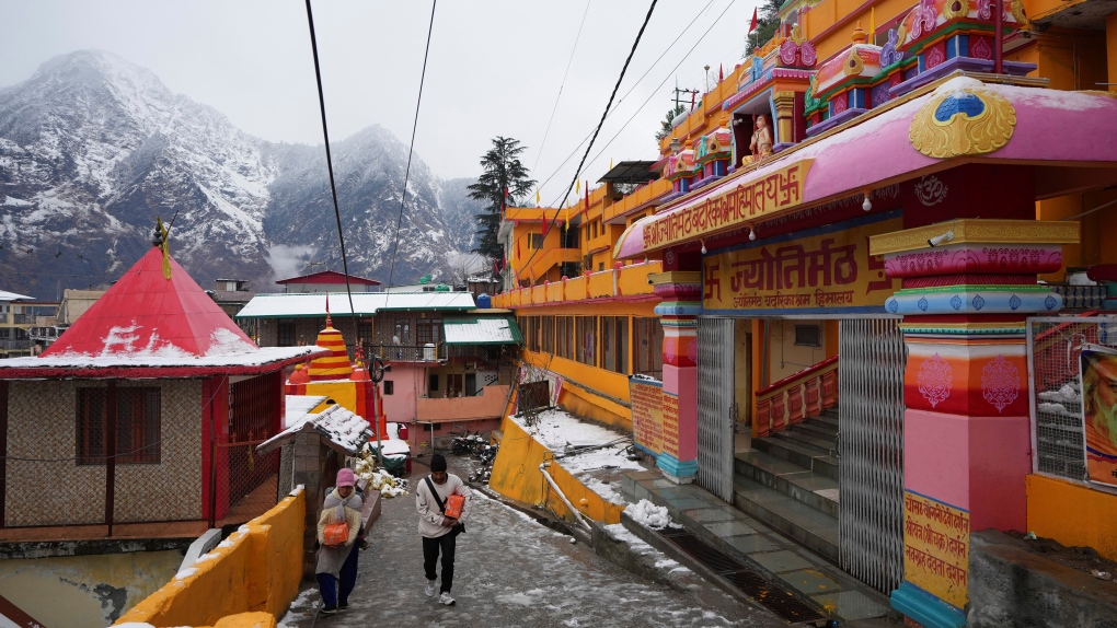 Joshimath, in India's Himalayan mountain state 