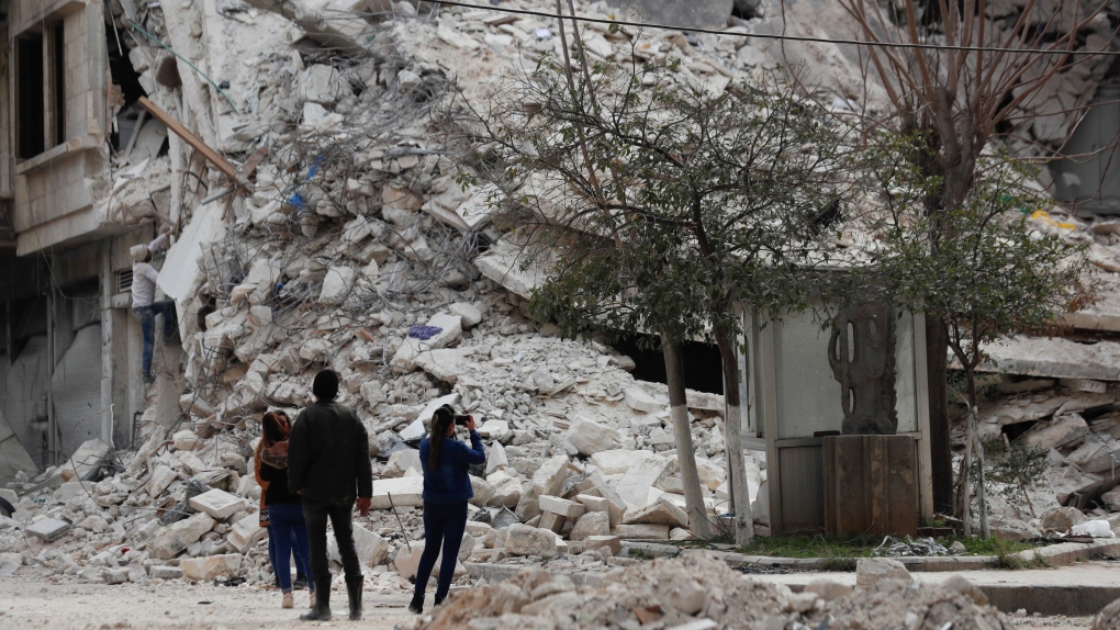 Syria earthquake aftermath