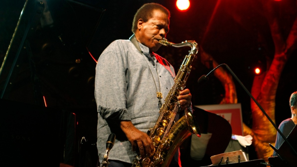  Jazz saxophonist Wayne Shorter performs in 2013