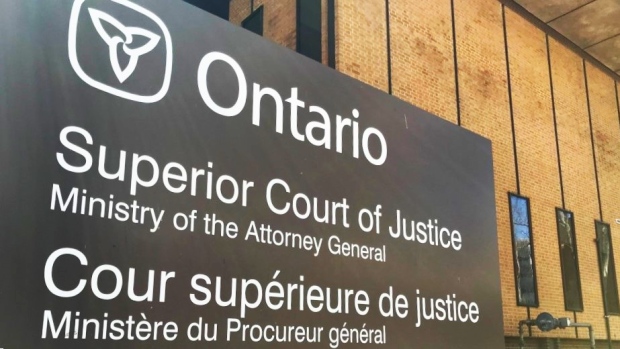 An Ontario Superior Court of Justice building can be seen on Tuesday, April 13, 2021. (Michelle Maluske/CTV Windsor)

