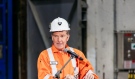 George Pirie speaking at the opening of Vale's South Mine Complex. (Supplied)