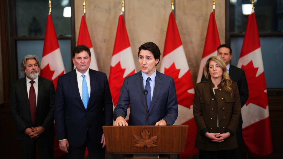 Prime Minister Justin Trudeau speaks