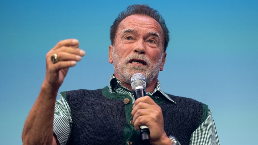 Arnold Schwarzenegger in Munich, in 2022