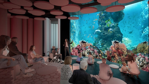 A rendering of the future Aquarium de Montréal. (Source:CNW Group/Groupe Écorécréo Inc.)