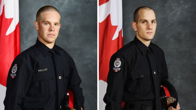 Two Edmonton officers killed responding to domestic dispute
