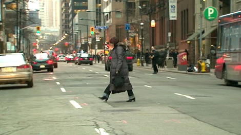 Despite the spate of pedestrian traffic deaths, people continue to jaywalk on on Toronto's streets.