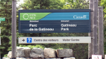 An entrance to Gatineau Park. (CTV News Ottawa)