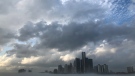 High and low clouds depicted are an indication varying thermodynamics at play. (Gary Archibald/CTV News Windsor)