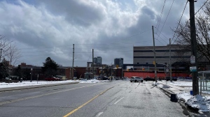 The area of University Avenue West and Hazel Street. (Hannah Schmidt/CTV Kitchener)