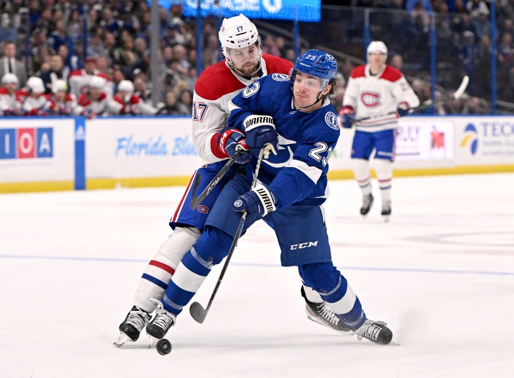 Hedman, Lightning beat Maple Leafs 5-3 to even series