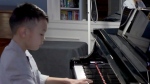  9-year-old pianist taking national stage 