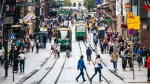 Finland, where Aleksi street in Helsinki is pictured, is No. 1 for happiness for the sixth year in a row. (CNN-peeterv/iStockphoto/Getty Images)