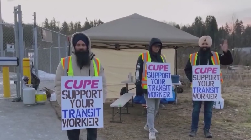 BC Transit strike puts Fraser Valley commuters in 