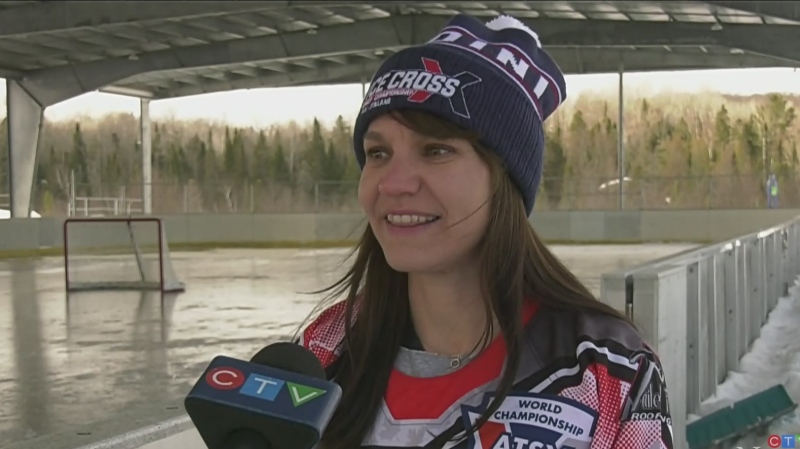 Northern Ont. woman ranks Top 10 in Ice Cross